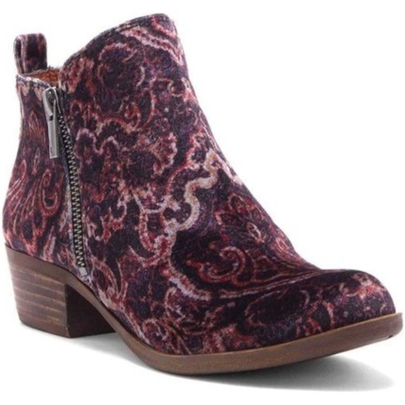 Lucky Brand Shoes - Lucky Brand Basel Booties Black Toffee Combo